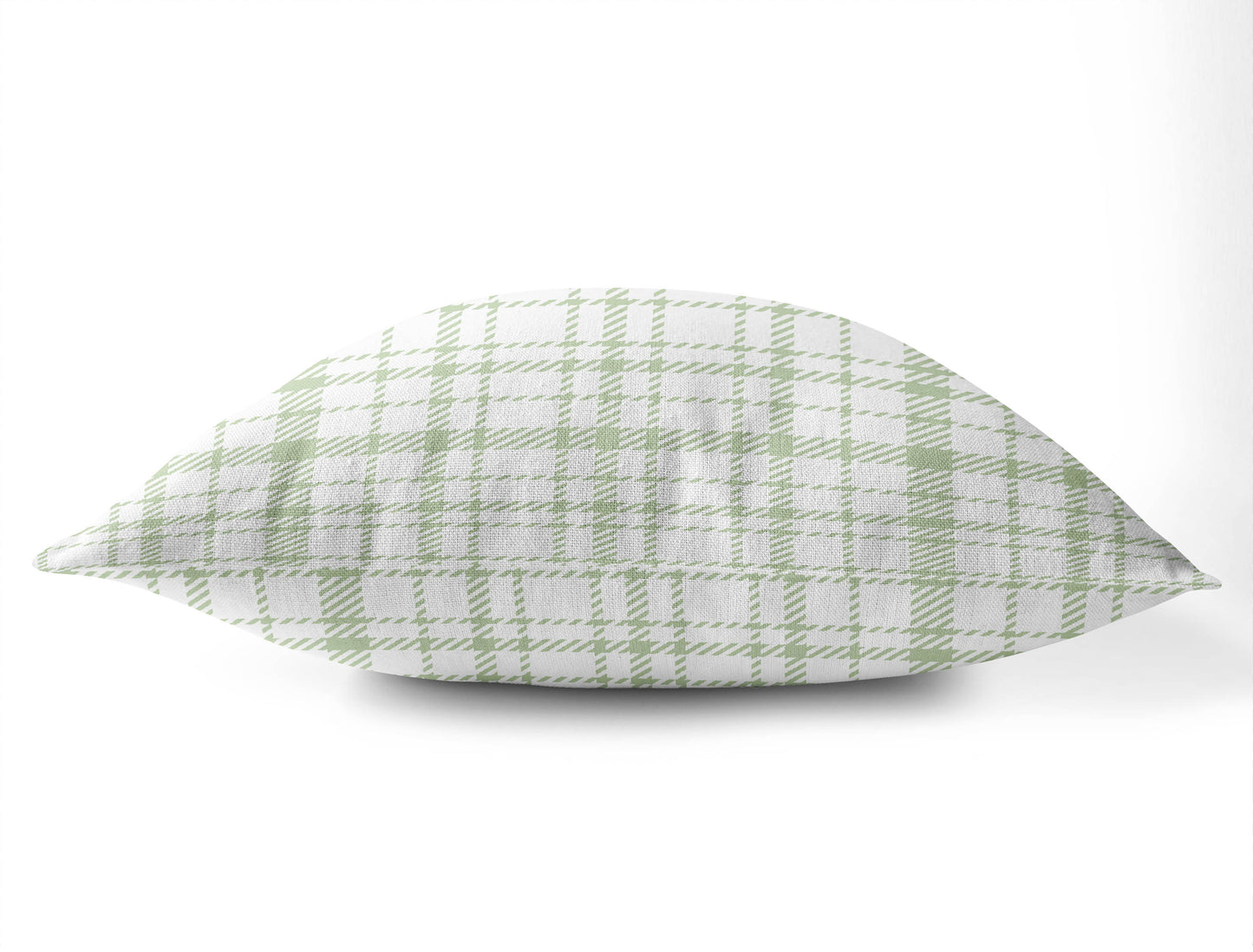 Liz Plaid Throw Pillow
