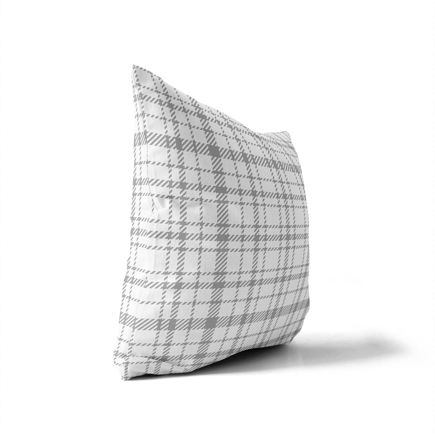 Liz Plaid Throw Pillow