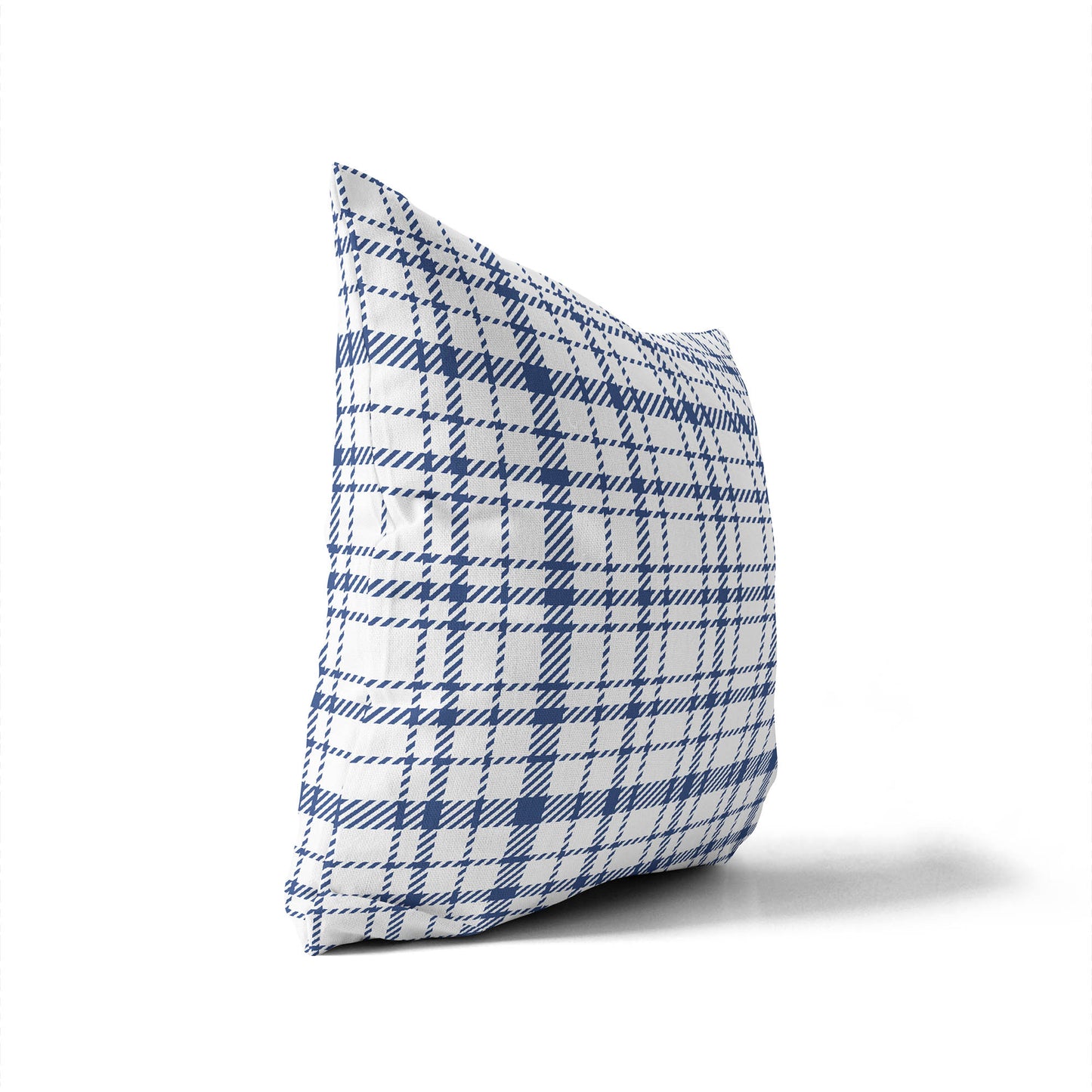Liz Plaid Throw Pillow