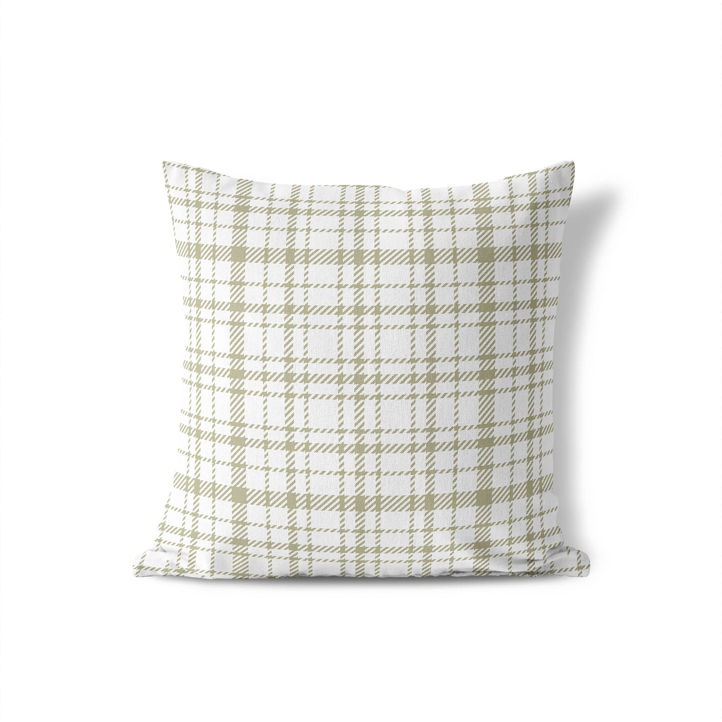 Liz Plaid Throw Pillow