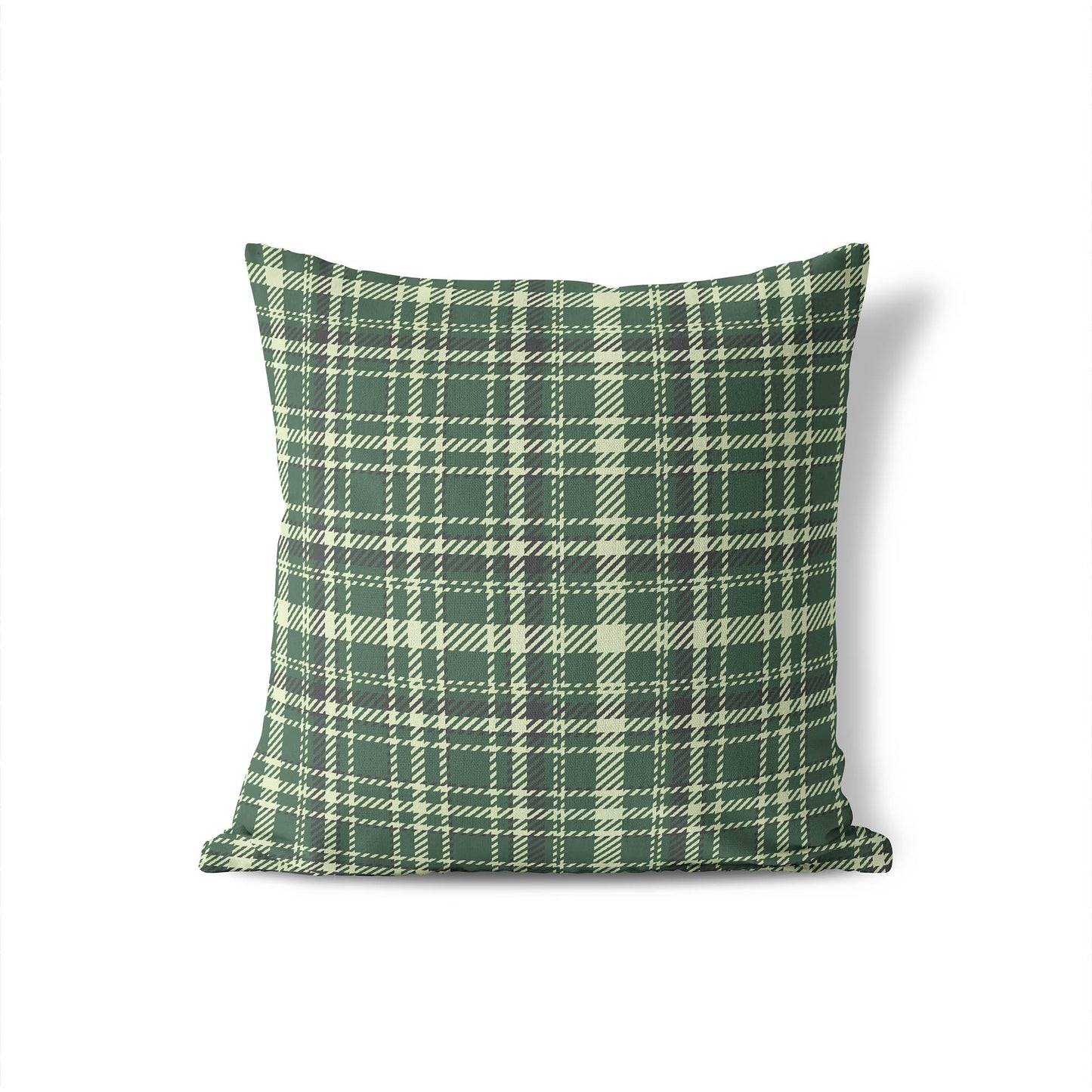 Rocky Tartan Throw Pillow