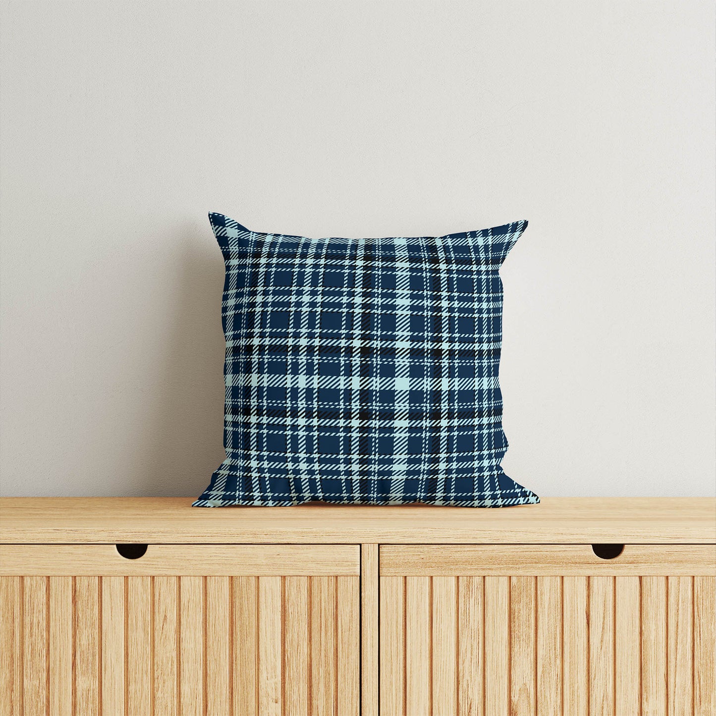 Rocky Tartan Throw Pillow