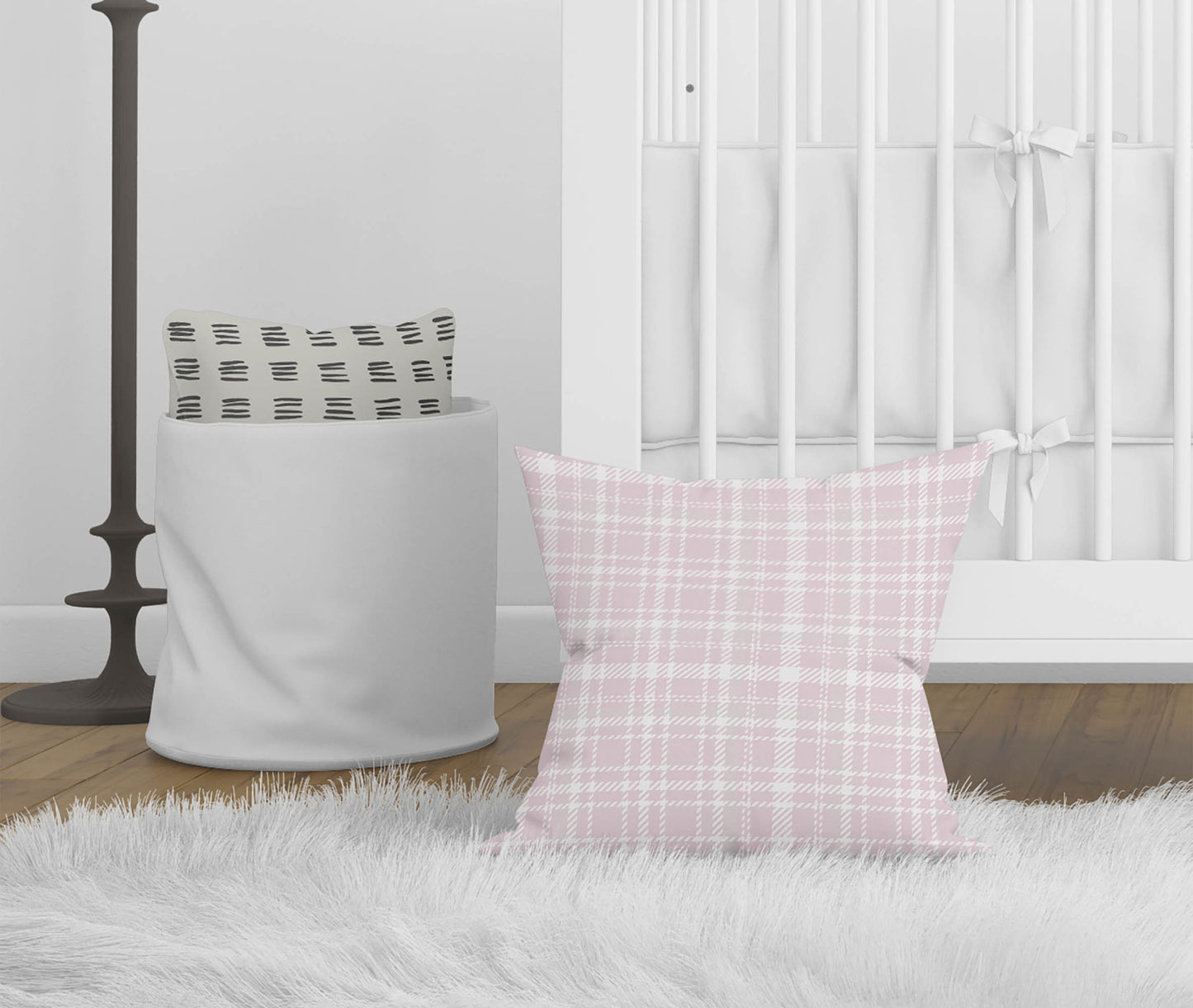 Rocky Tartan Throw Pillow