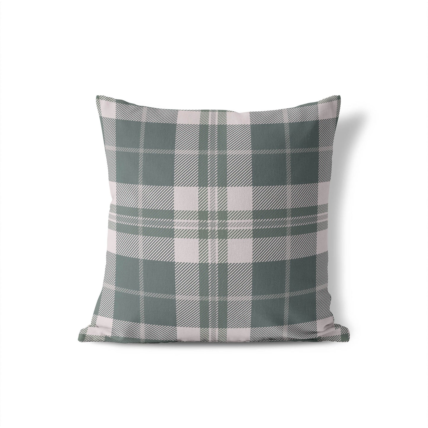 Tartan Block Throw Pillow