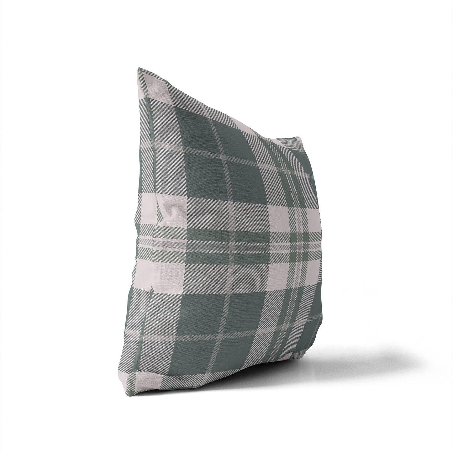 Tartan Block Throw Pillow