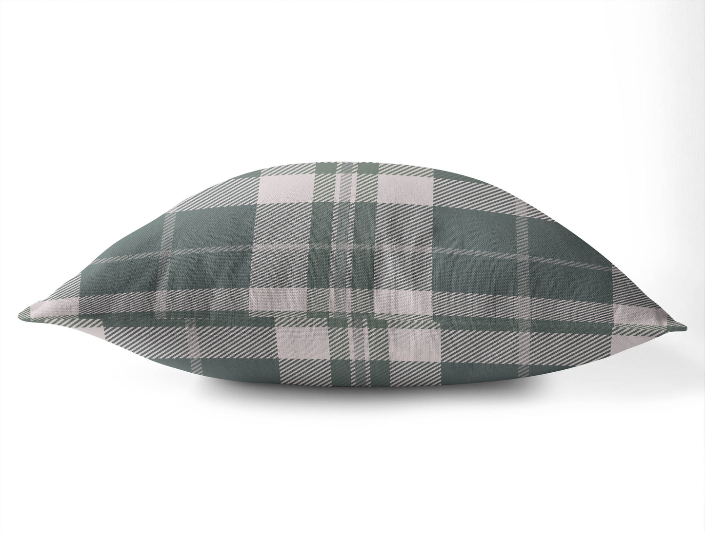 Tartan Block Throw Pillow