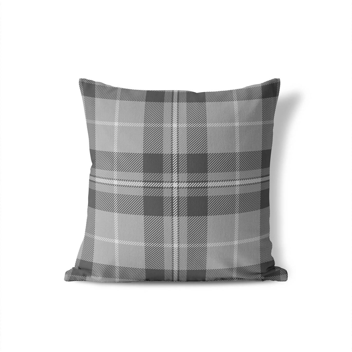 Tartan Block Throw Pillow