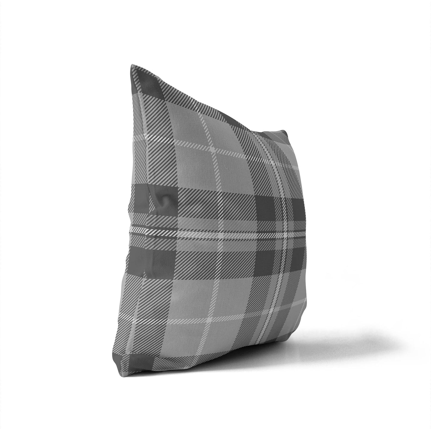 Tartan Block Throw Pillow