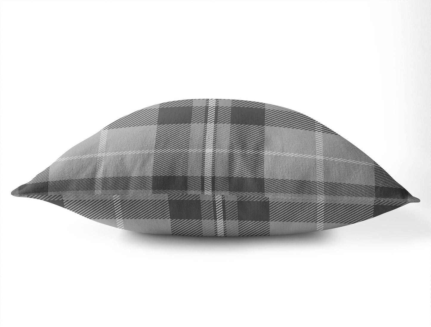 Tartan Block Throw Pillow