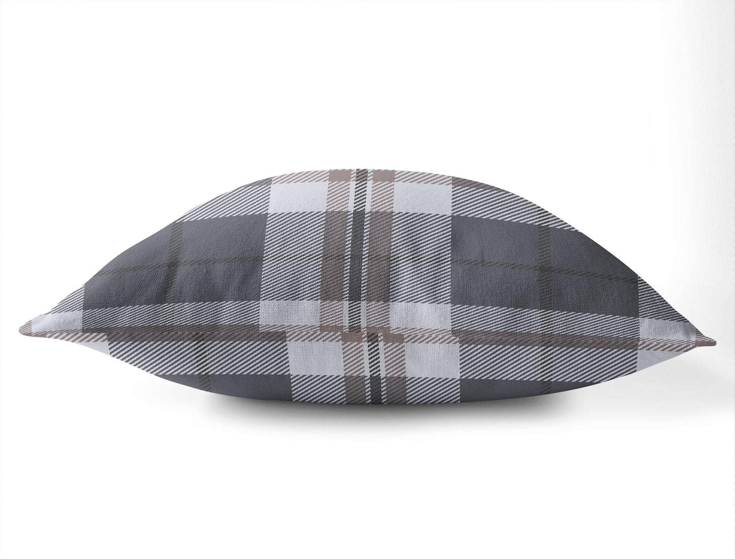 Tartan Block Throw Pillow