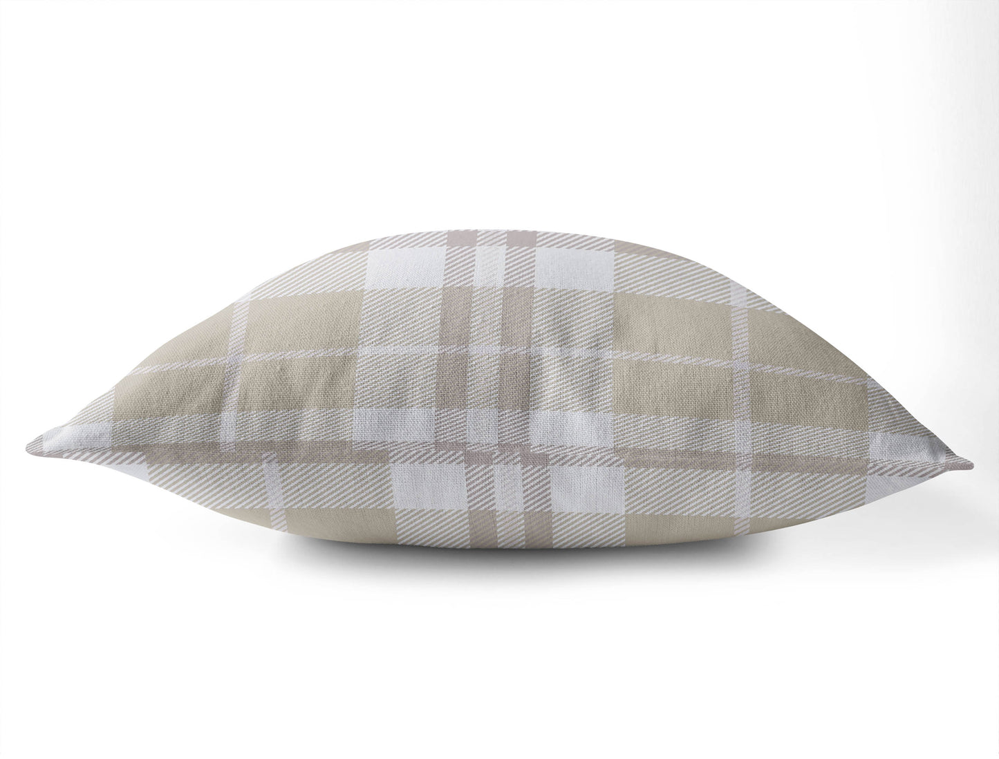 Tartan Block Throw Pillow