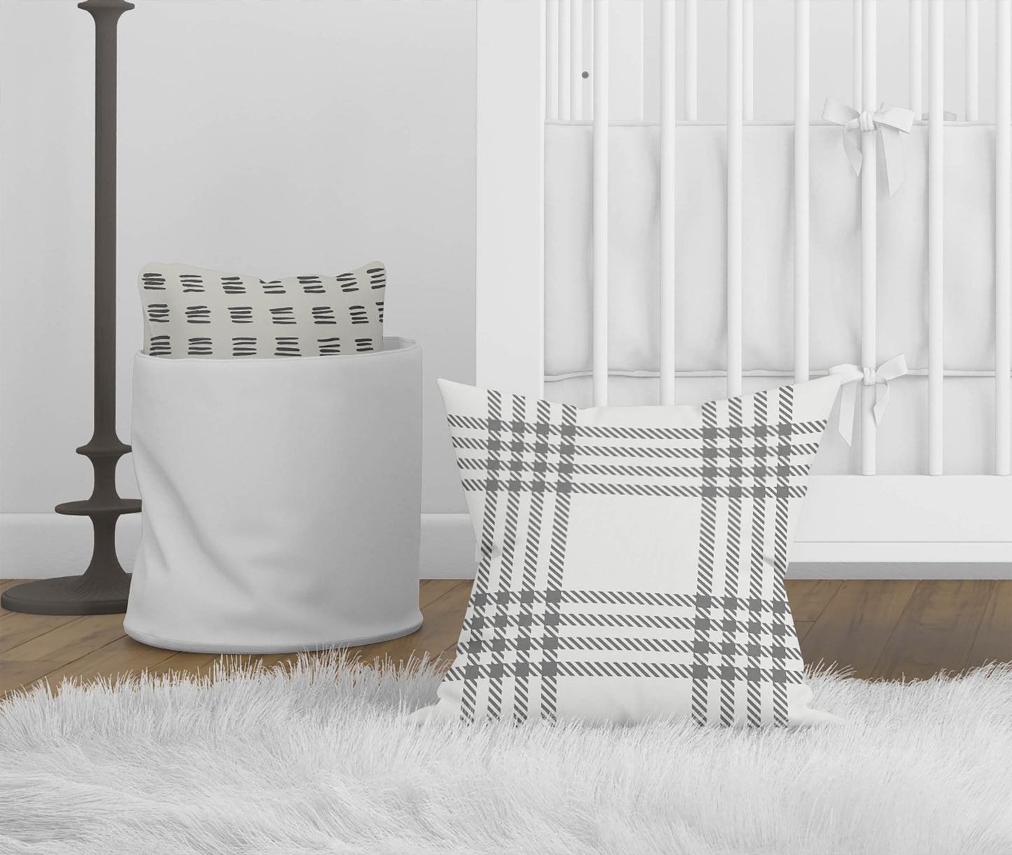 Christopher's Blue Throw Pillow