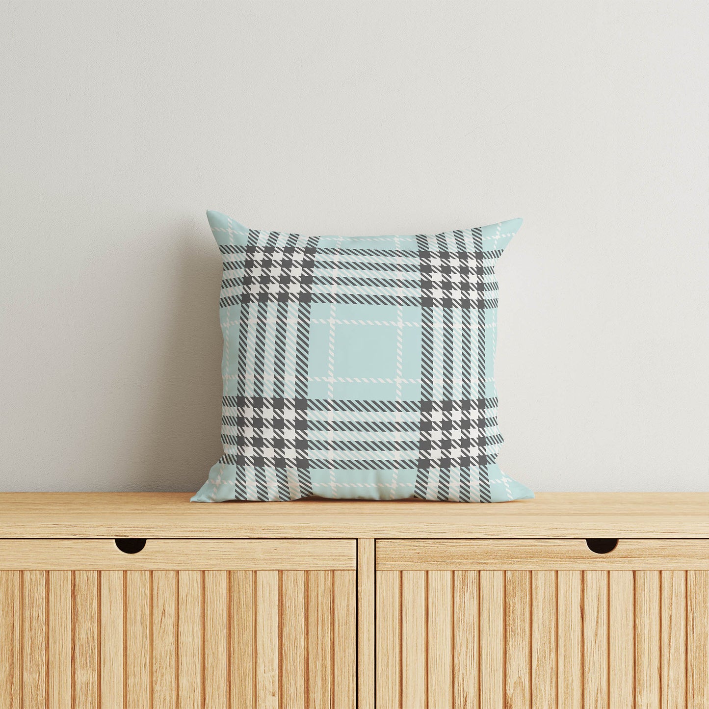 Christopher's Blue Throw Pillow