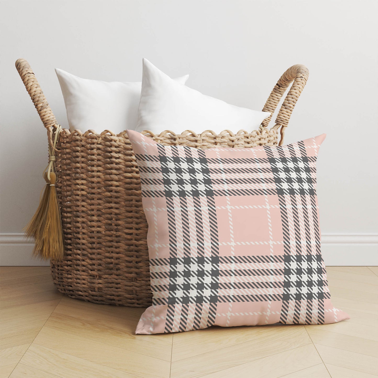 Christopher's Blue Throw Pillow