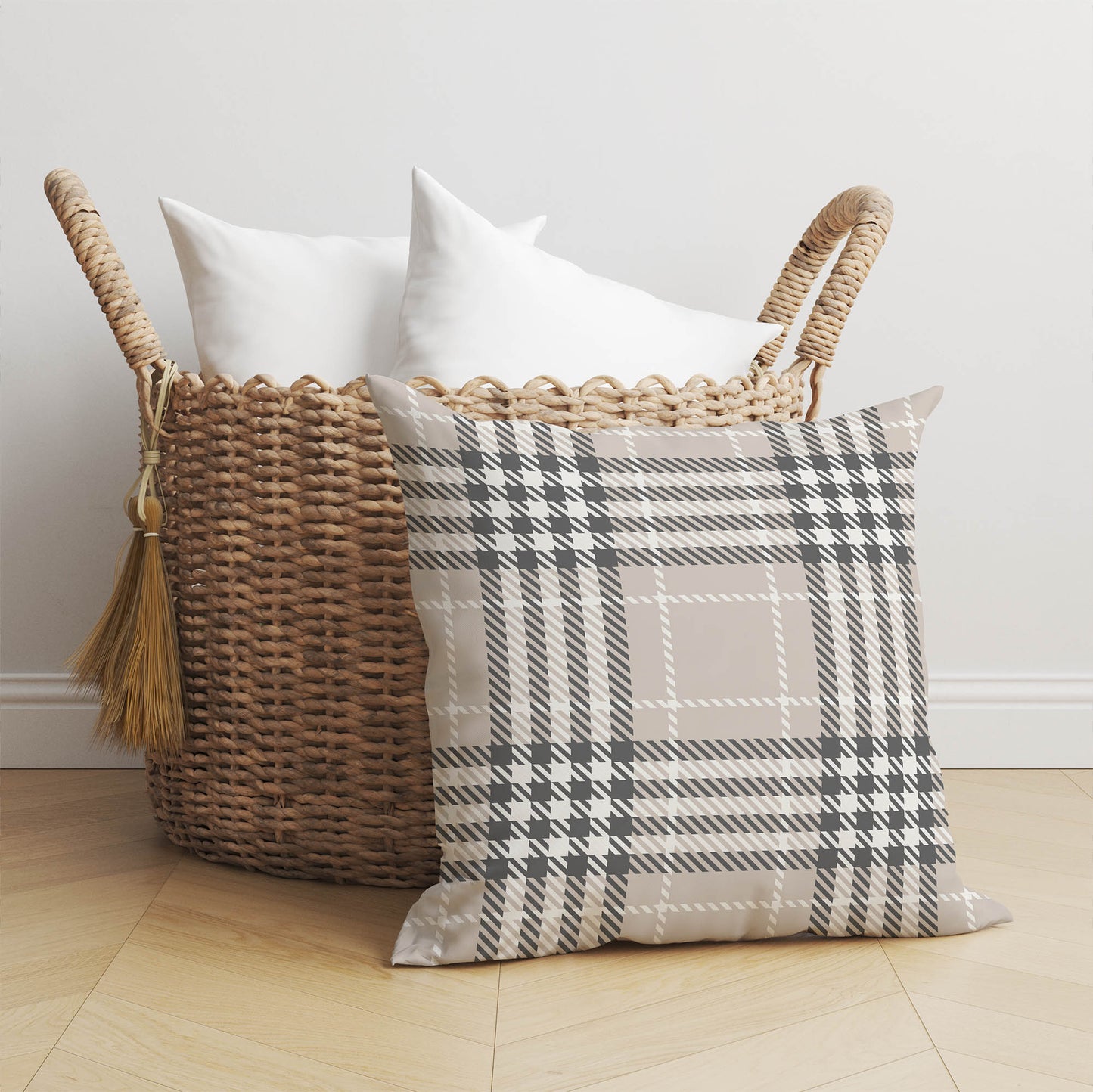 Christopher's Blue Throw Pillow