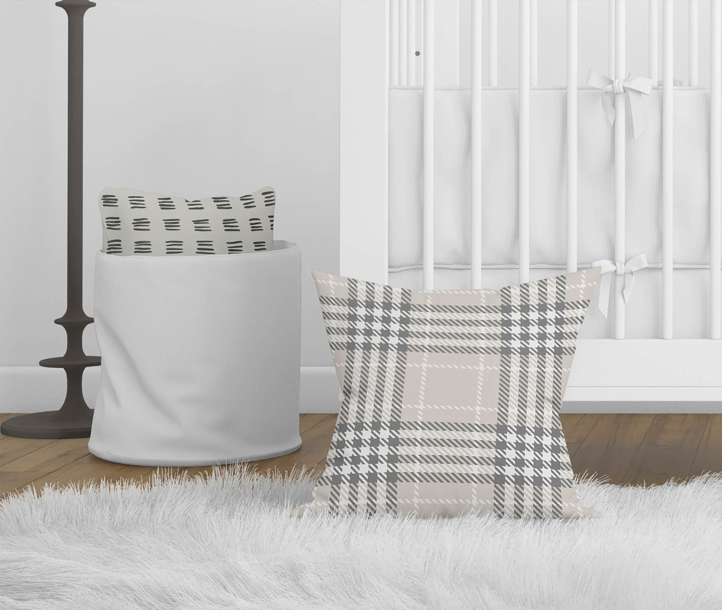 Christopher's Blue Throw Pillow