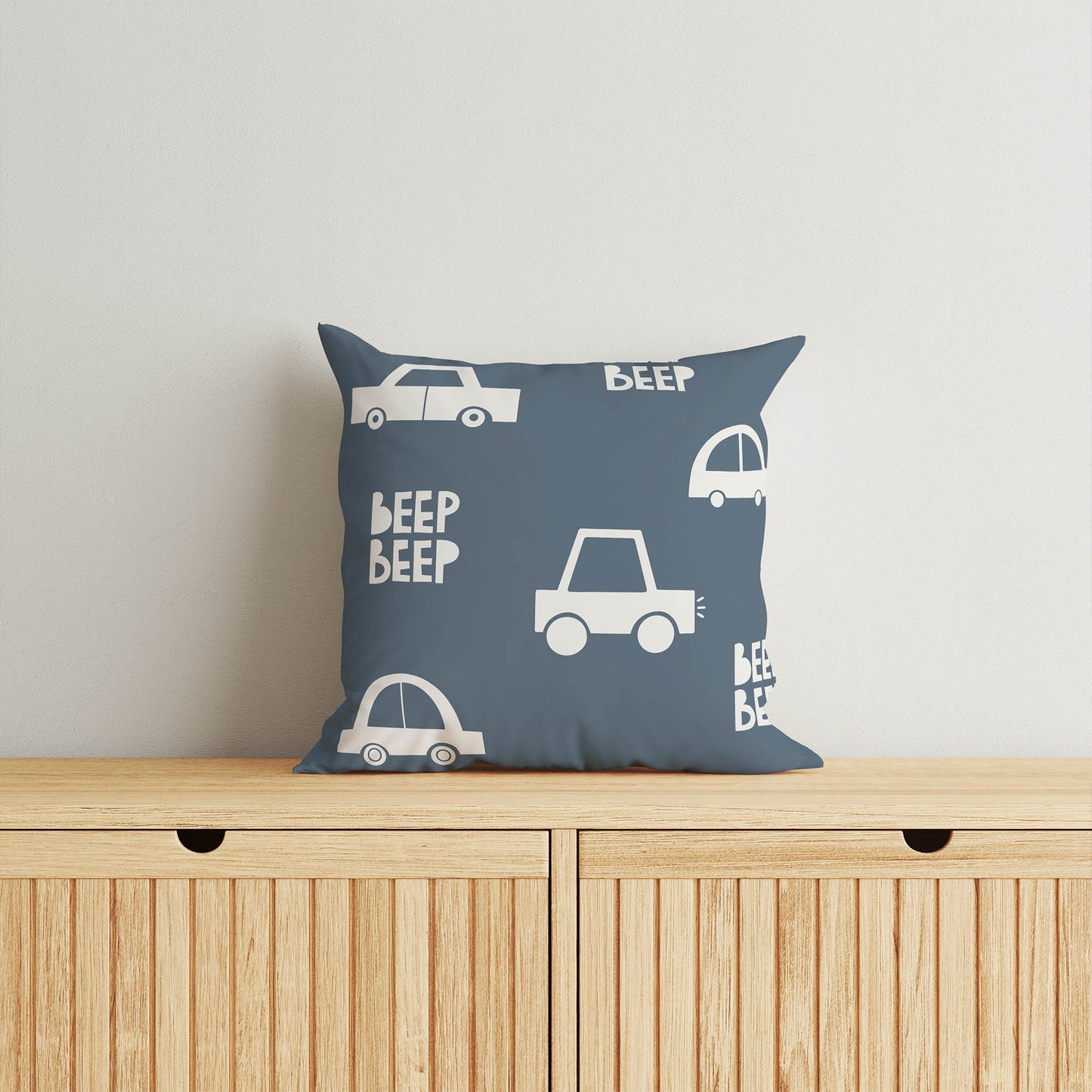 Beep Throw Pillow