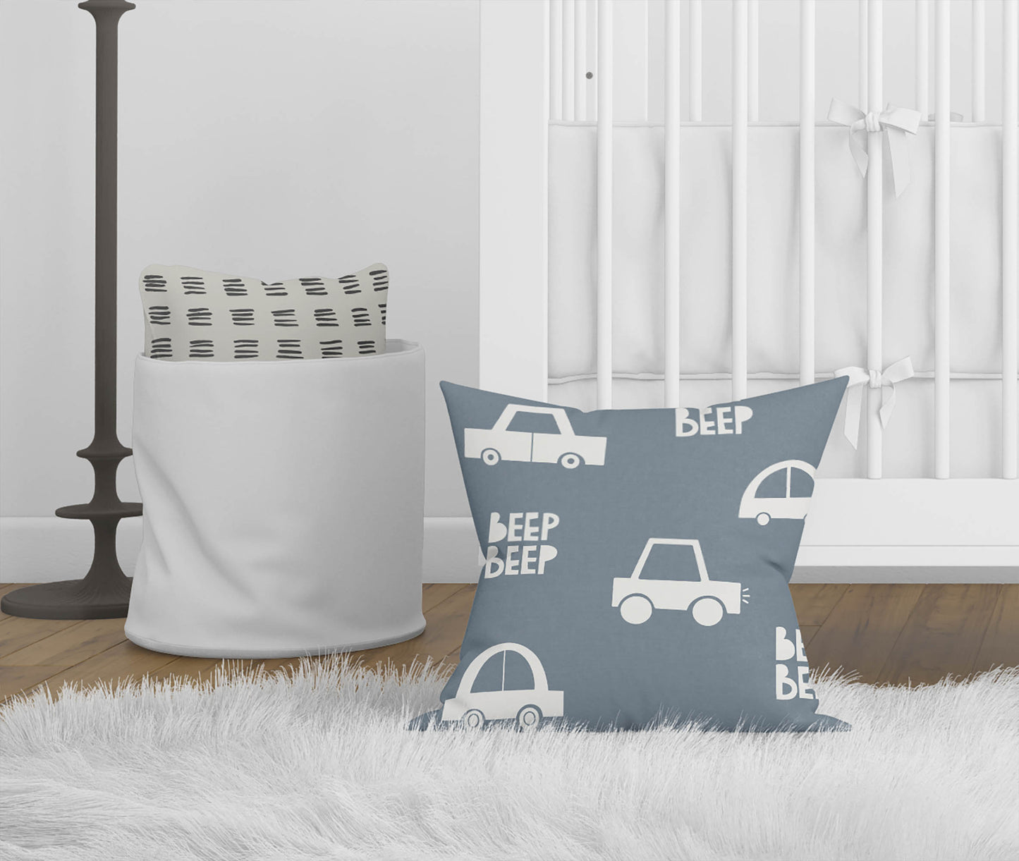 Beep Throw Pillow