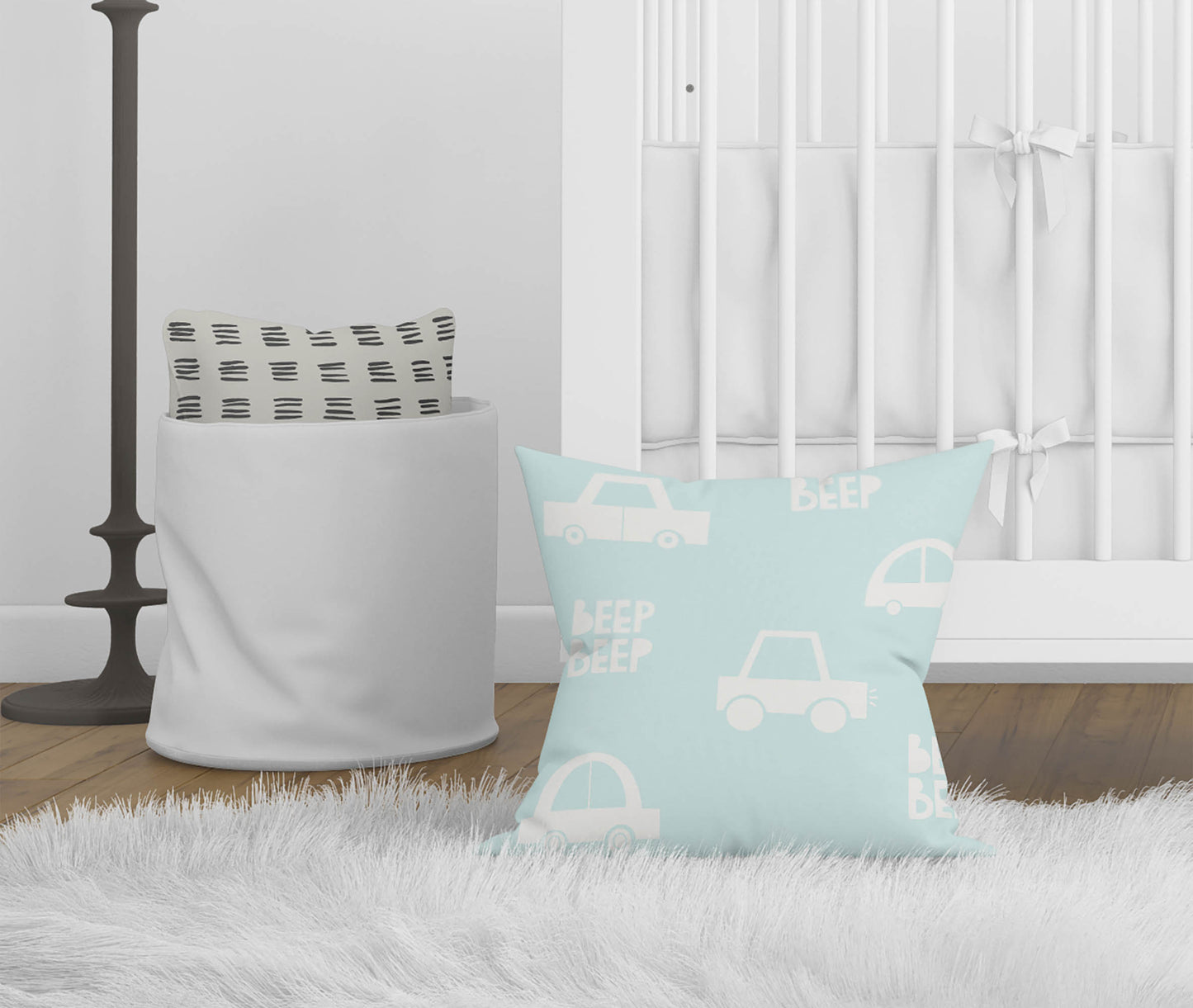 Beep Throw Pillow