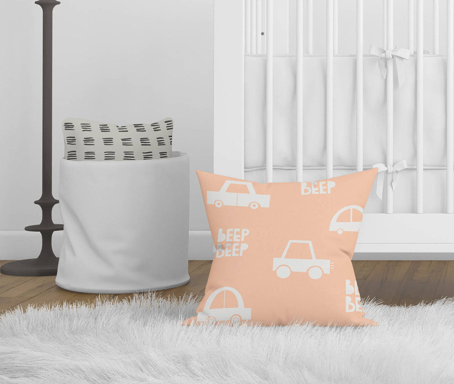 Beep Throw Pillow