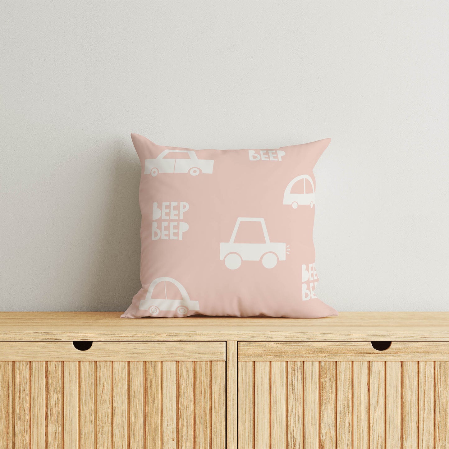 Beep Throw Pillow