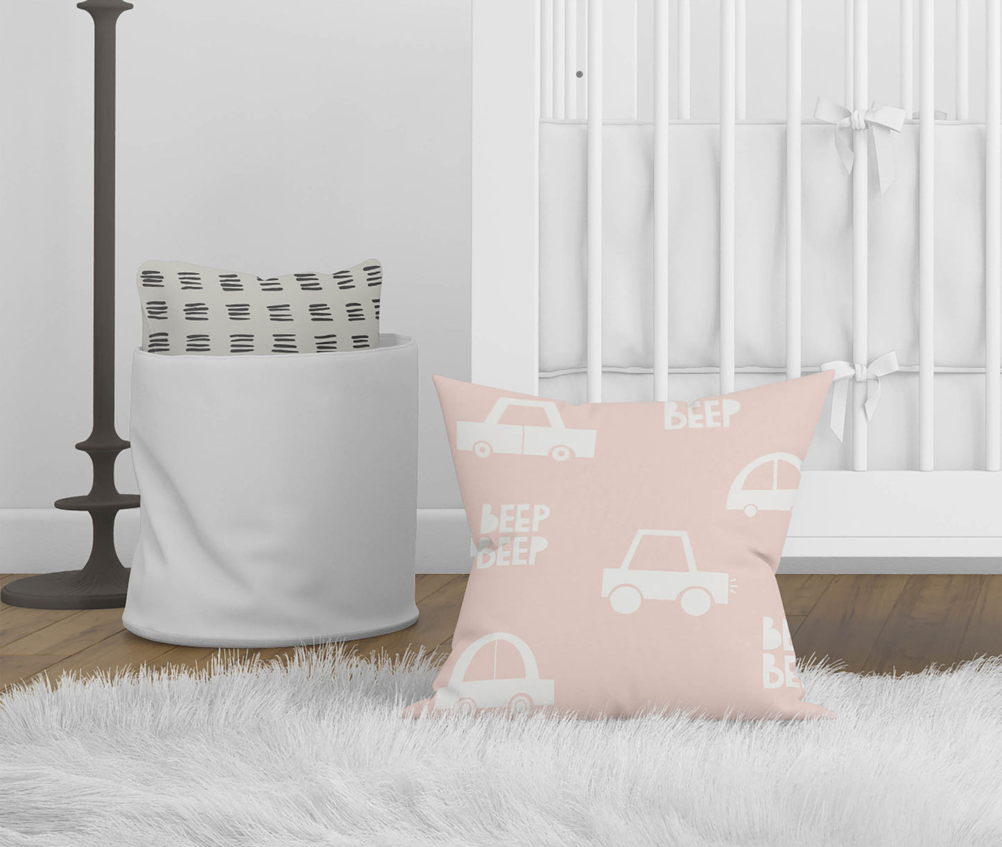 Beep Throw Pillow