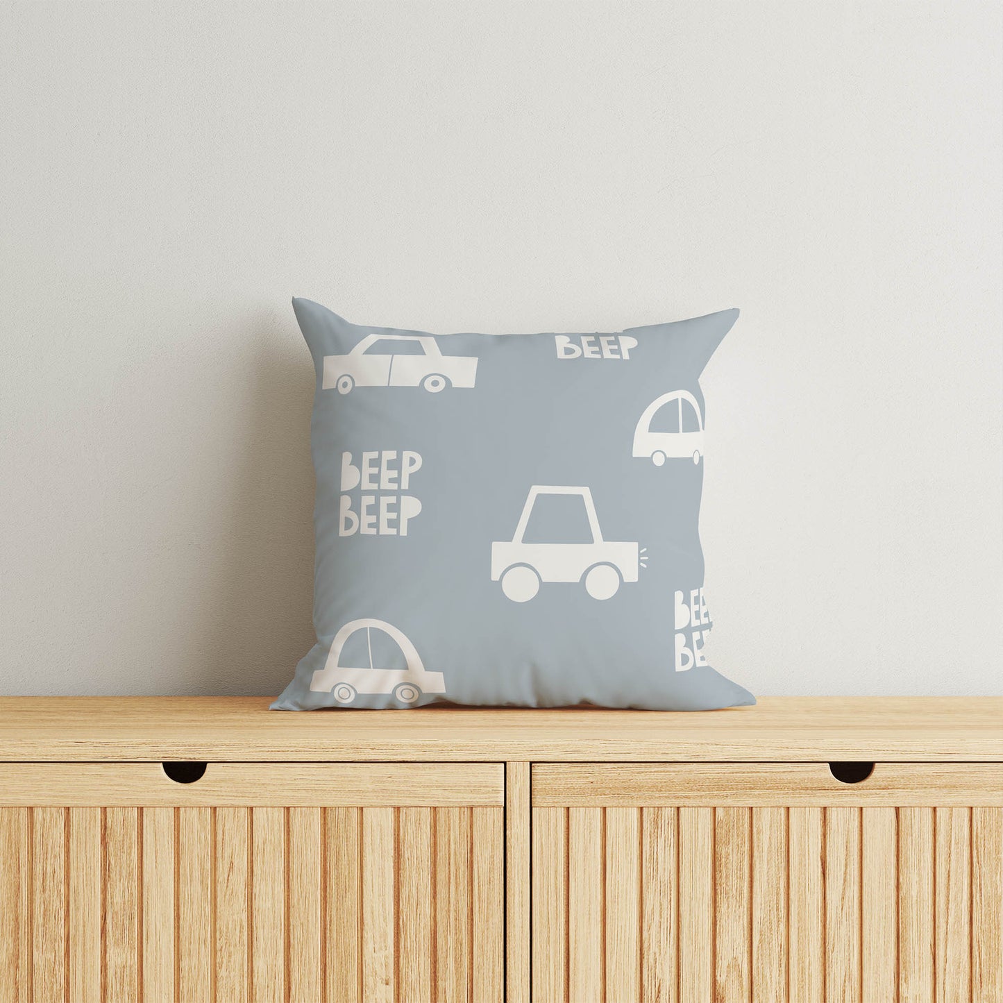 Beep Throw Pillow