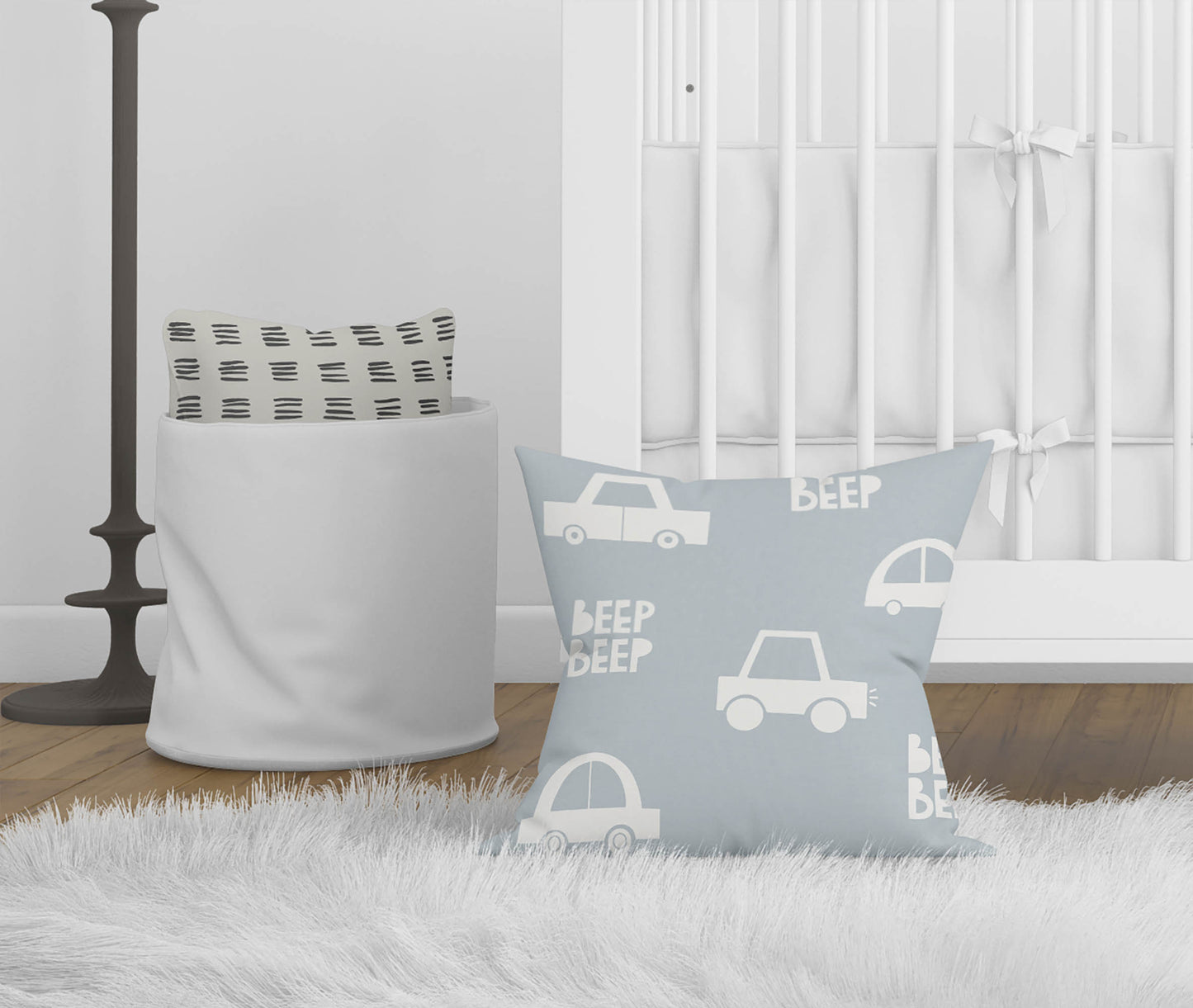 Beep Throw Pillow