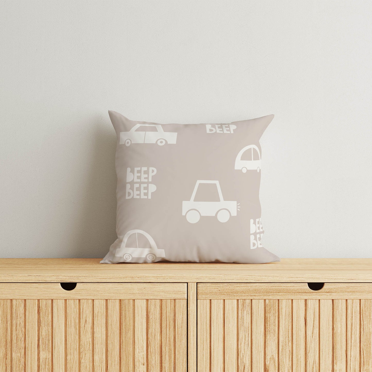 Beep Throw Pillow