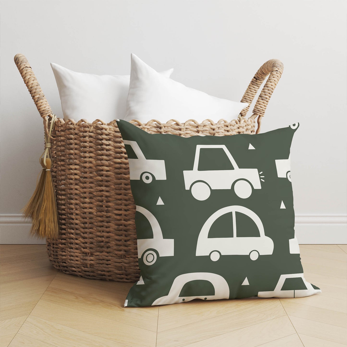 Driveway Throw Pillow