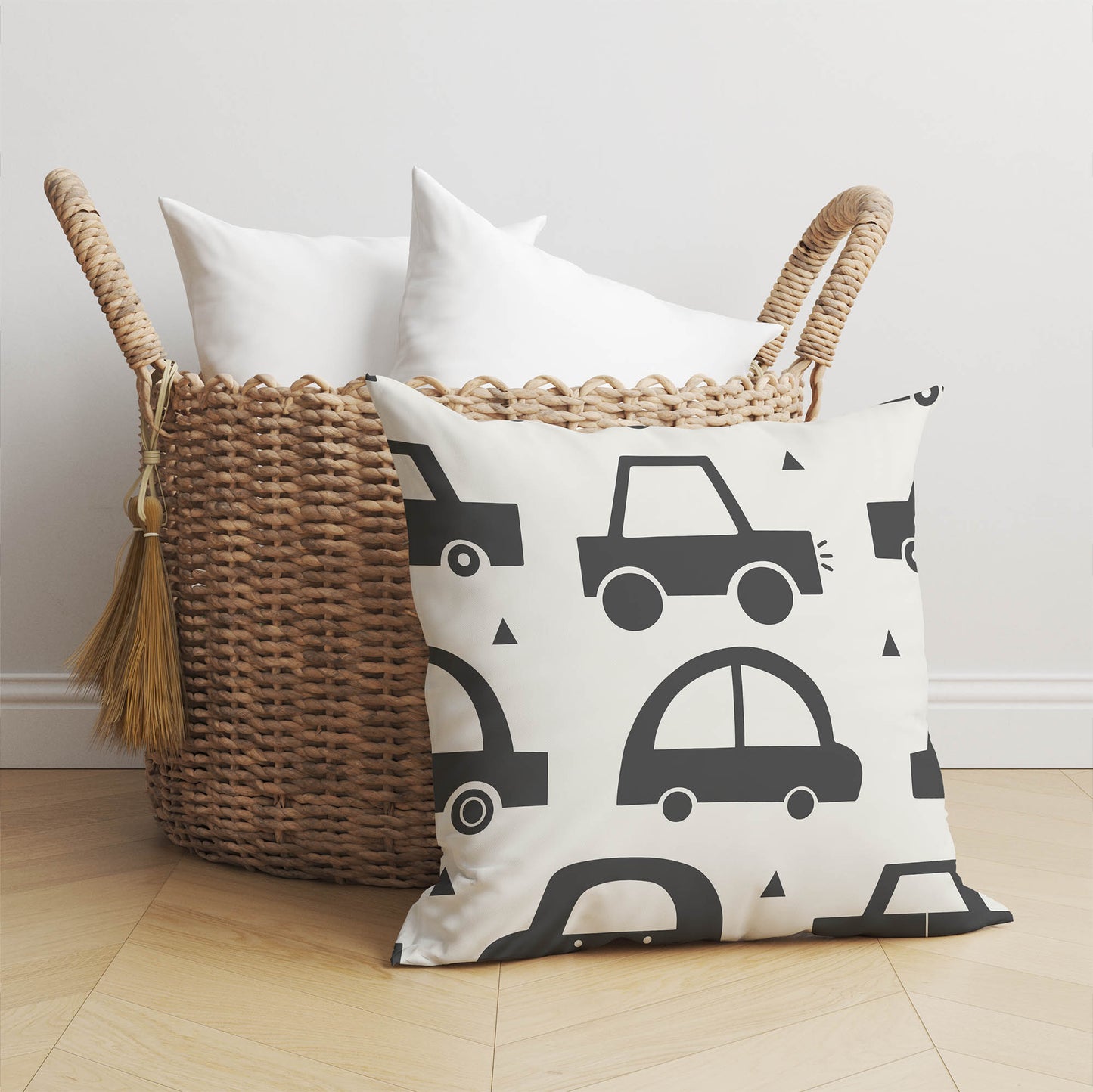 Driveway Throw Pillow