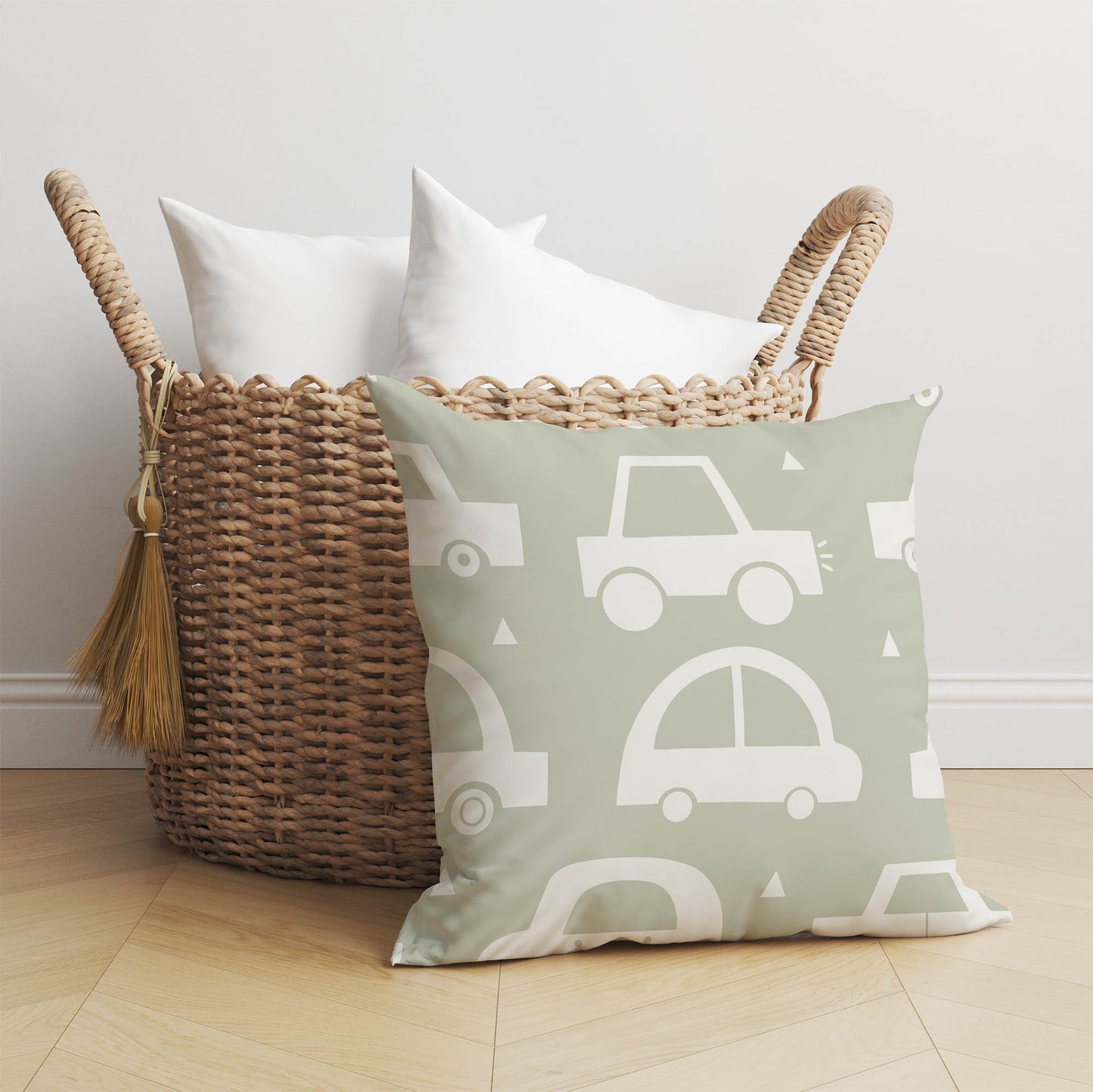 Driveway Throw Pillow