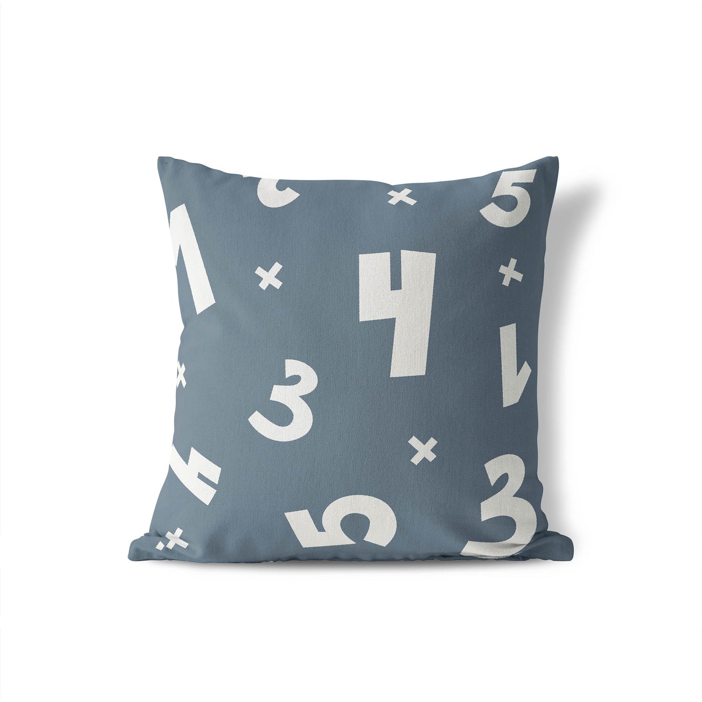 Numbers Throw Pillow