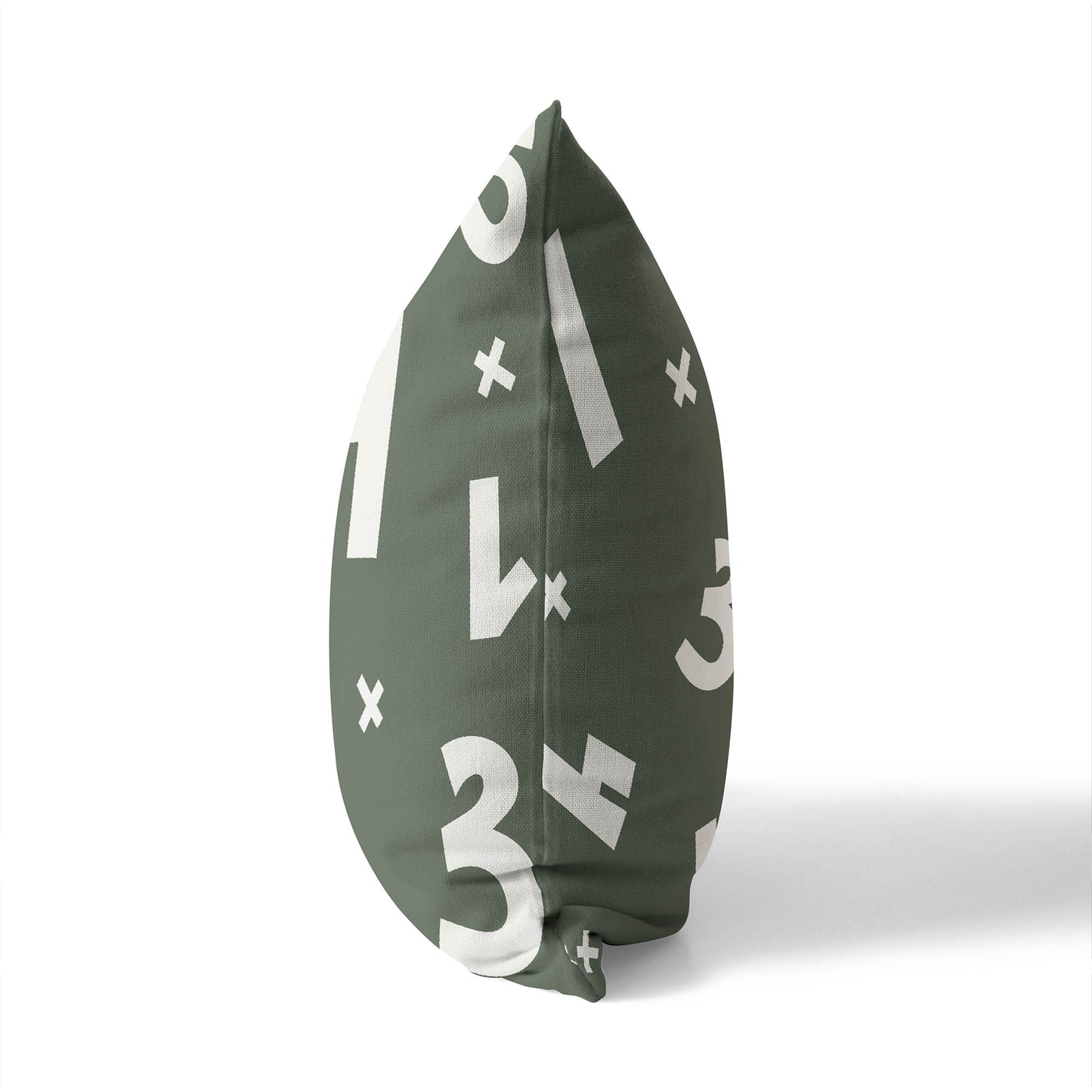 Numbers Throw Pillow