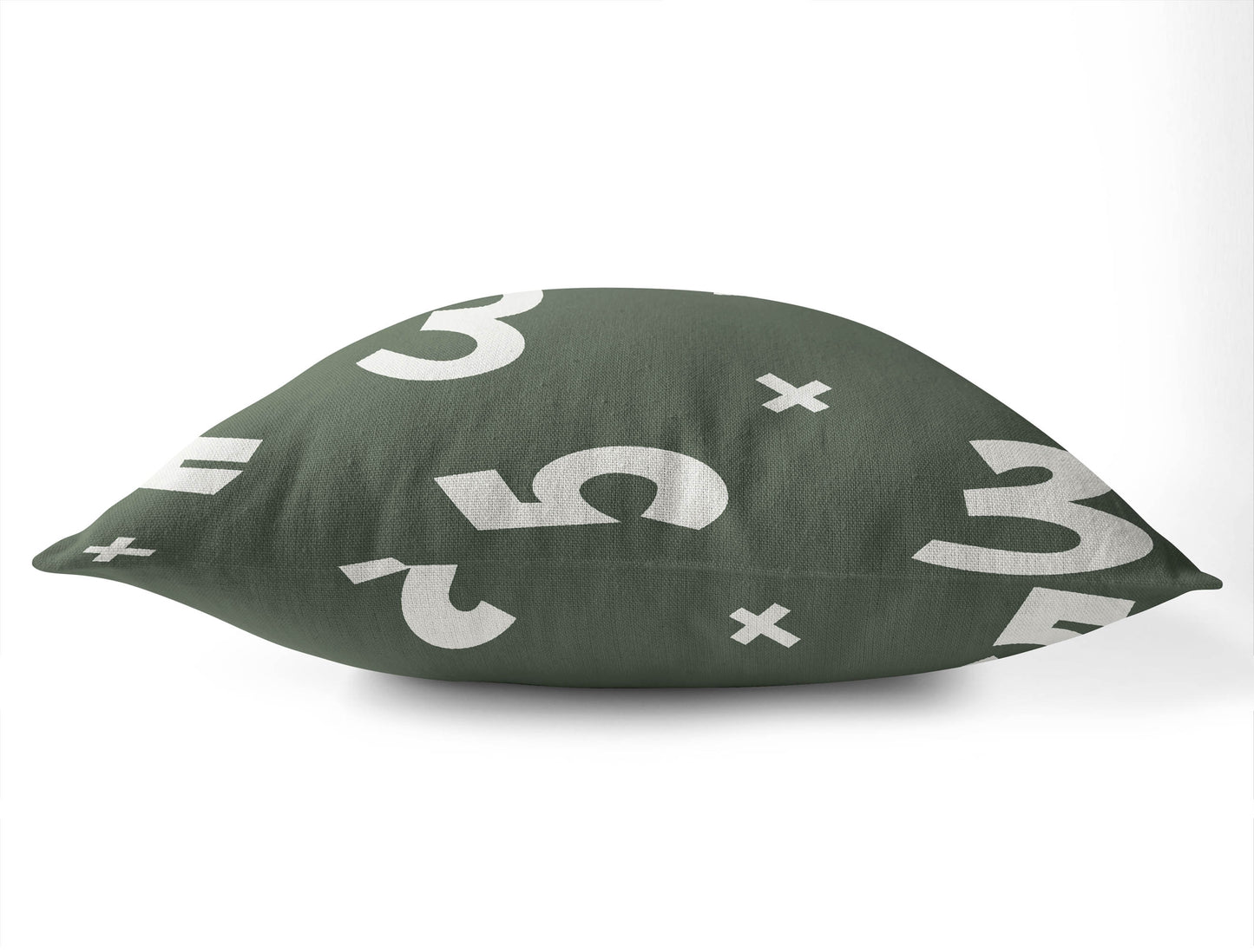 Numbers Throw Pillow
