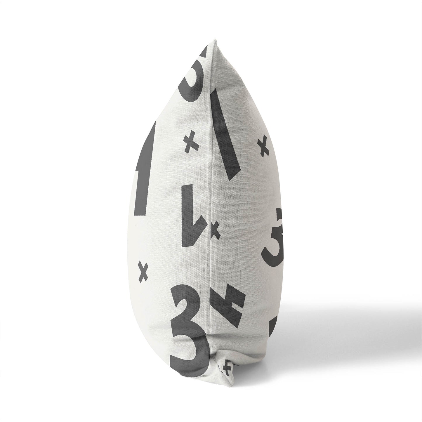 Numbers Throw Pillow