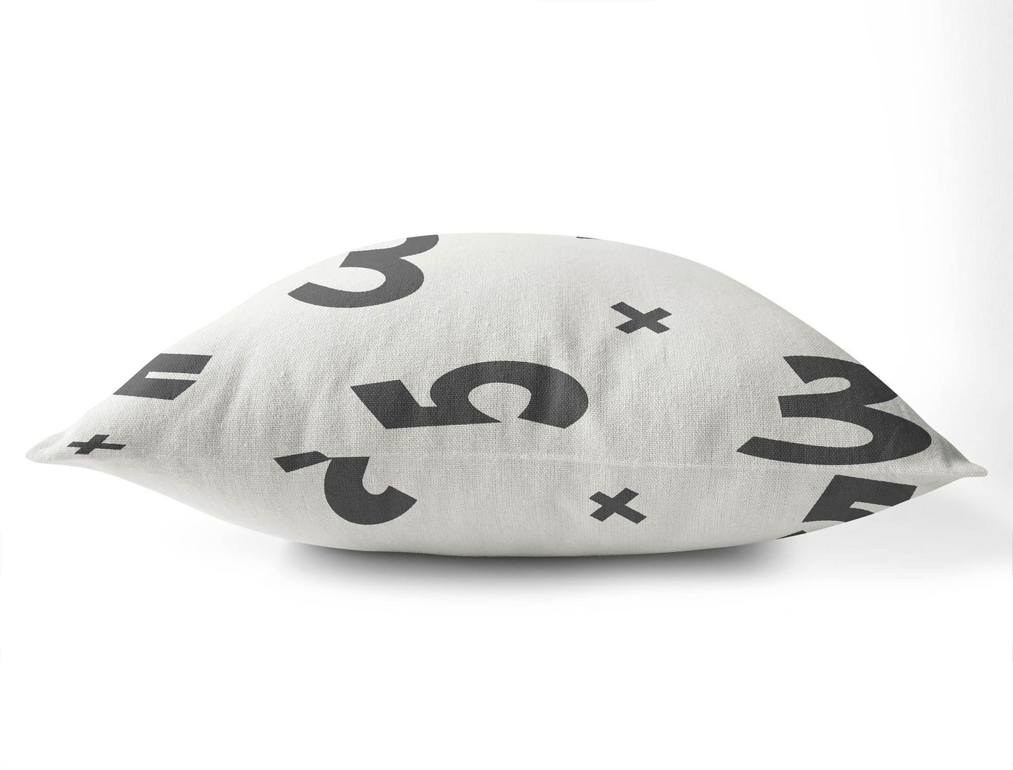 Numbers Throw Pillow