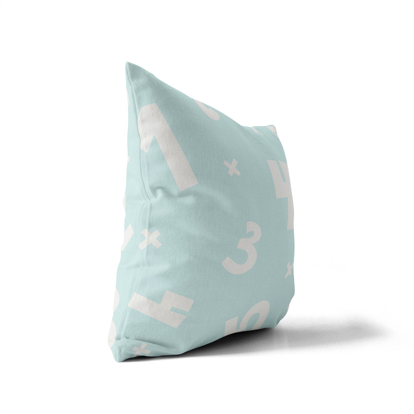 Numbers Throw Pillow