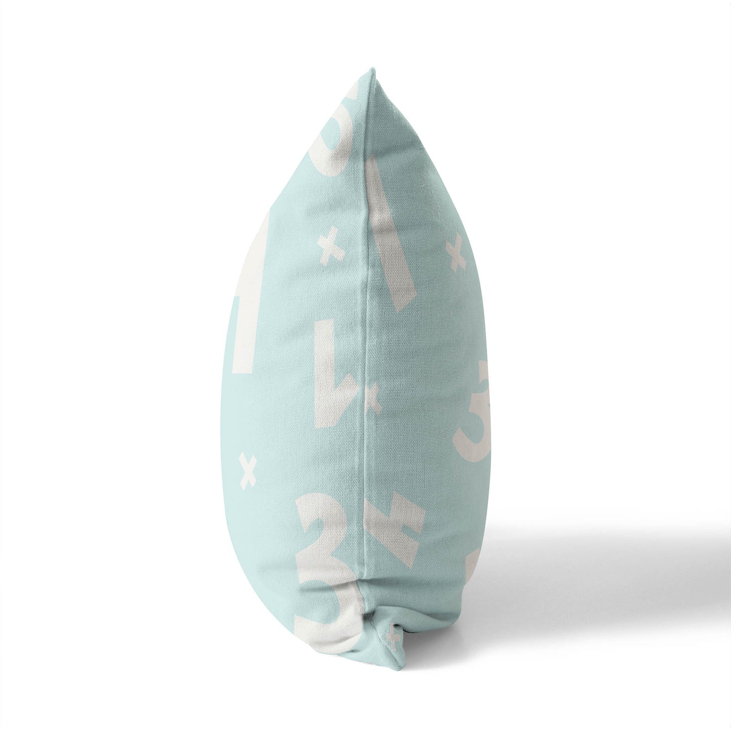 Numbers Throw Pillow