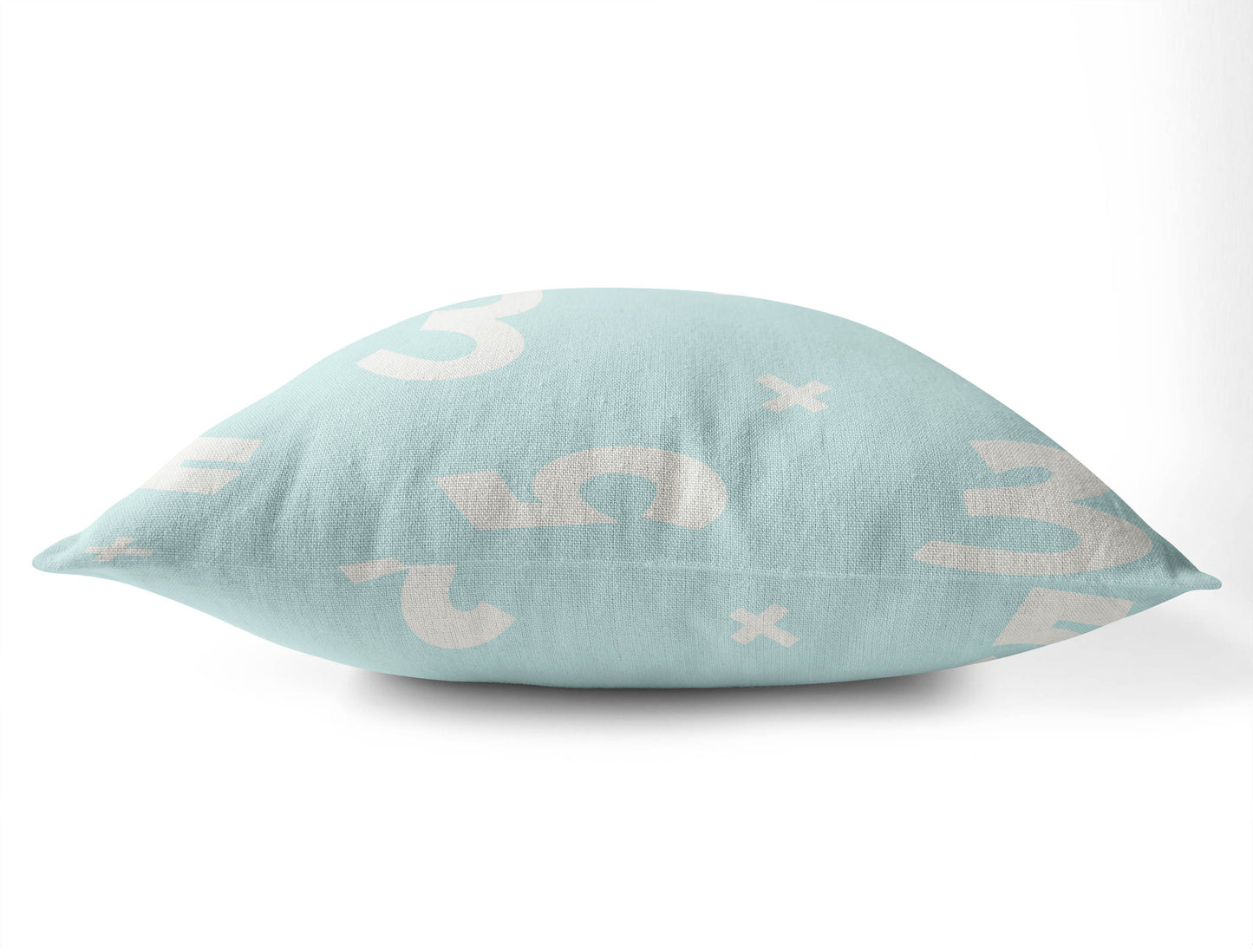 Numbers Throw Pillow