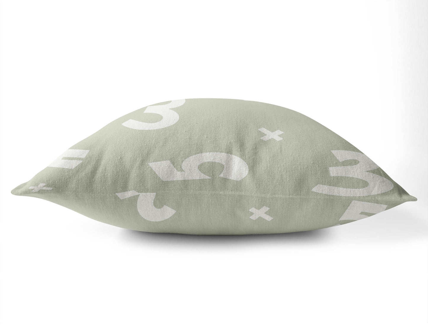 Numbers Throw Pillow