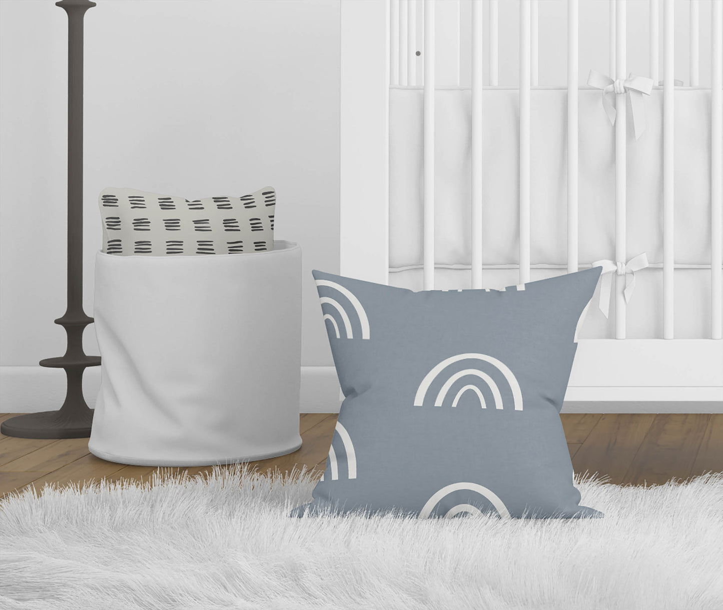 Plain Bows Throw Pillow
