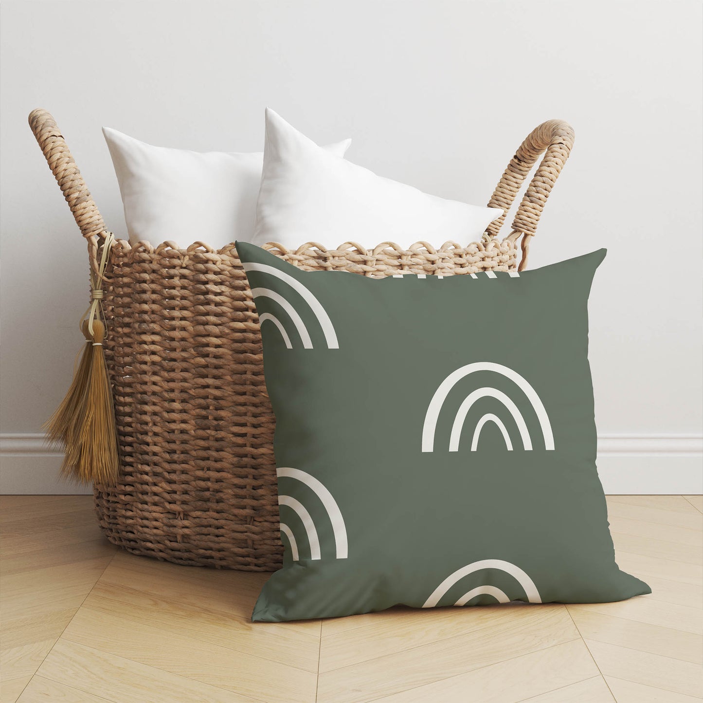 Plain Bows Throw Pillow