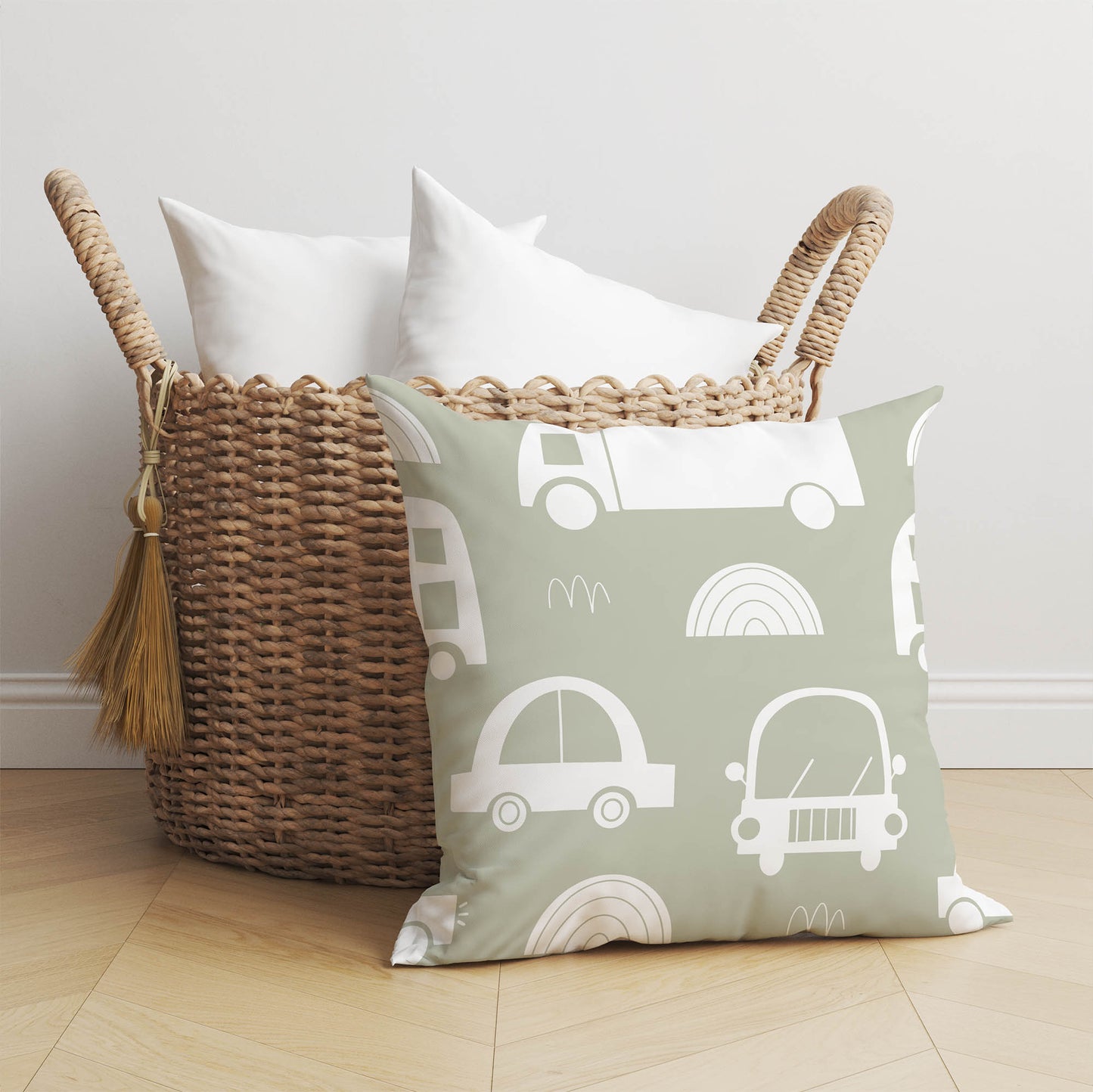 Traffic Throw Pillow