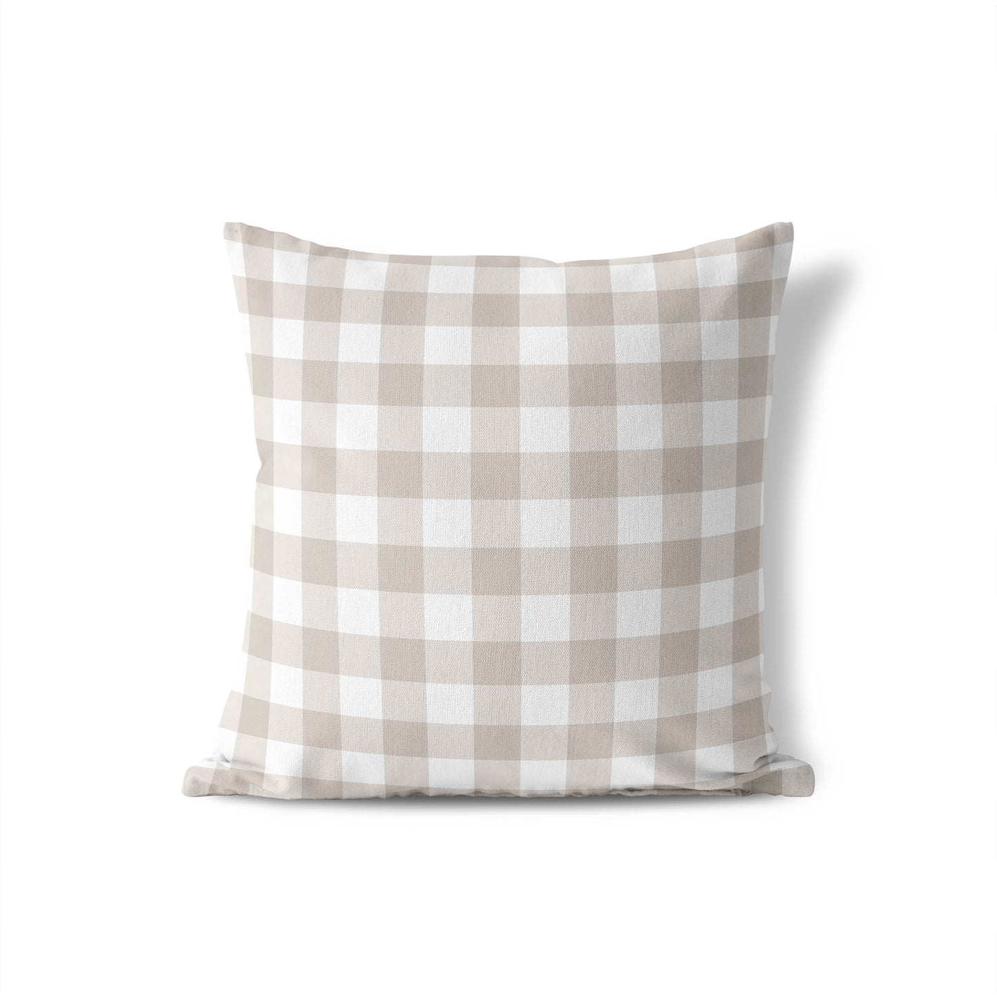 Proper Gingham Throw Pillow
