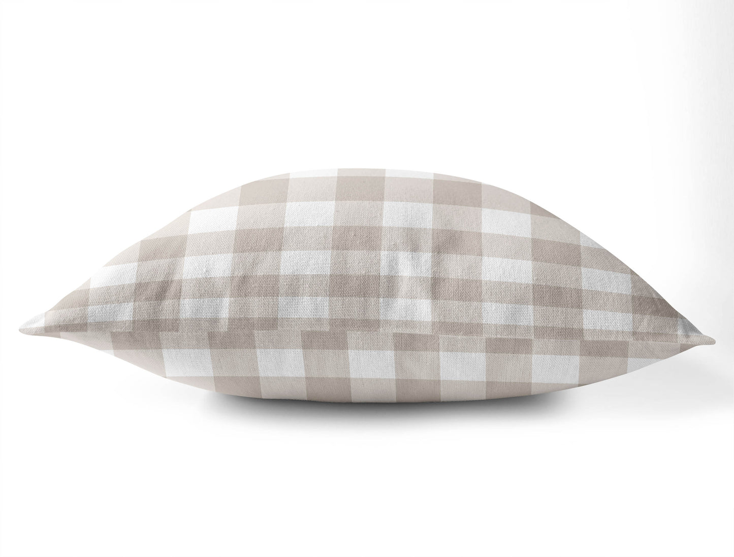 Proper Gingham Throw Pillow