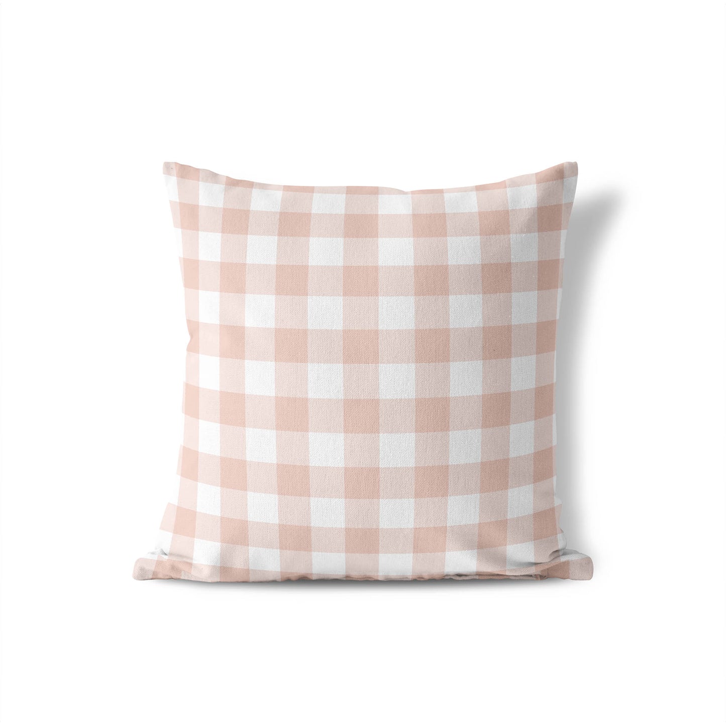 Proper Gingham Throw Pillow