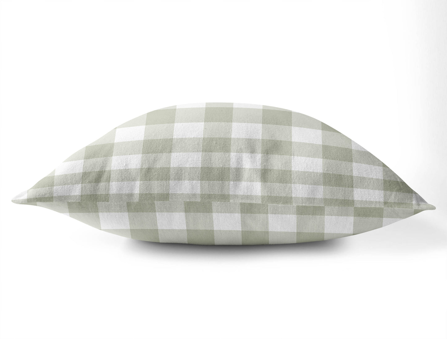 Proper Gingham Throw Pillow