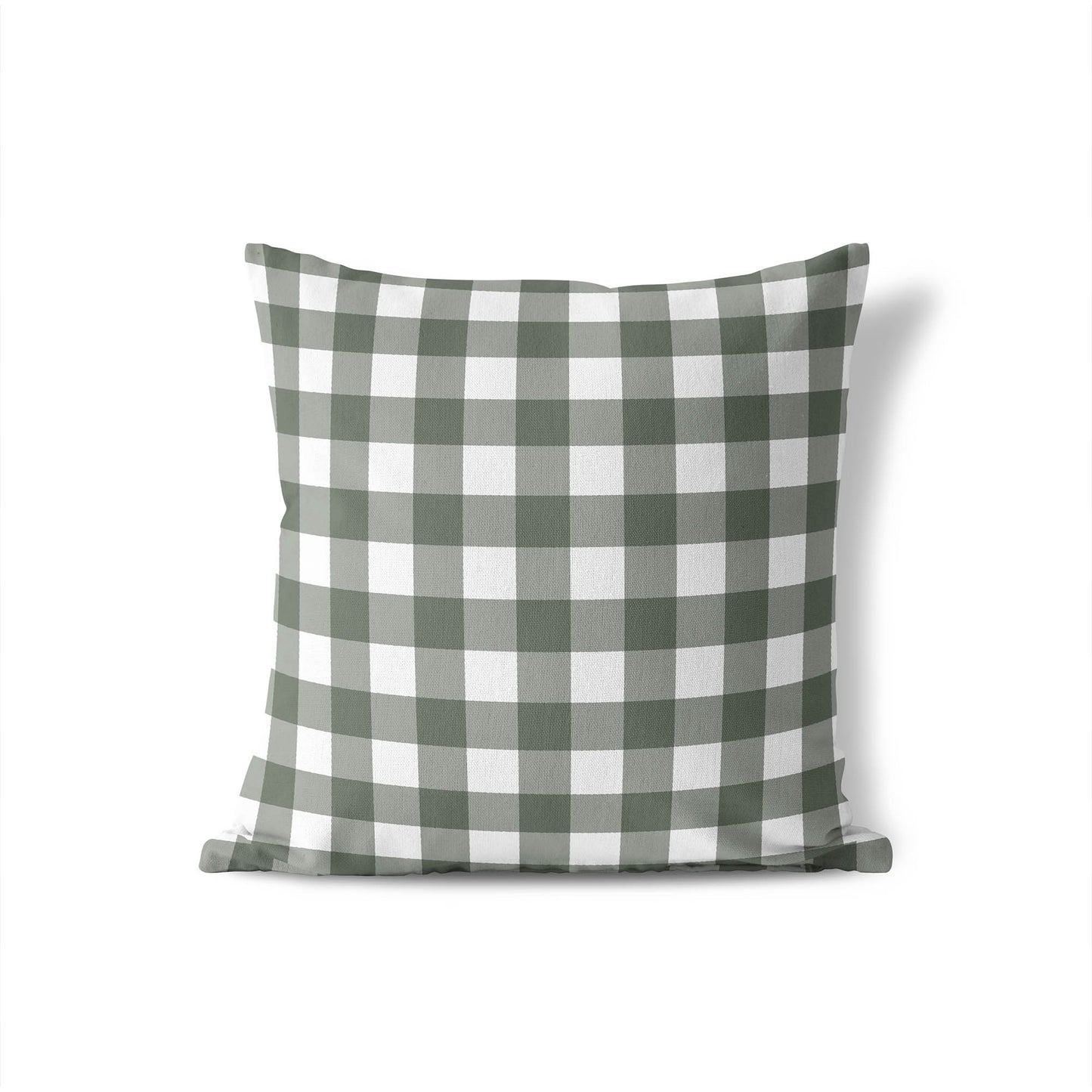 Proper Gingham Throw Pillow