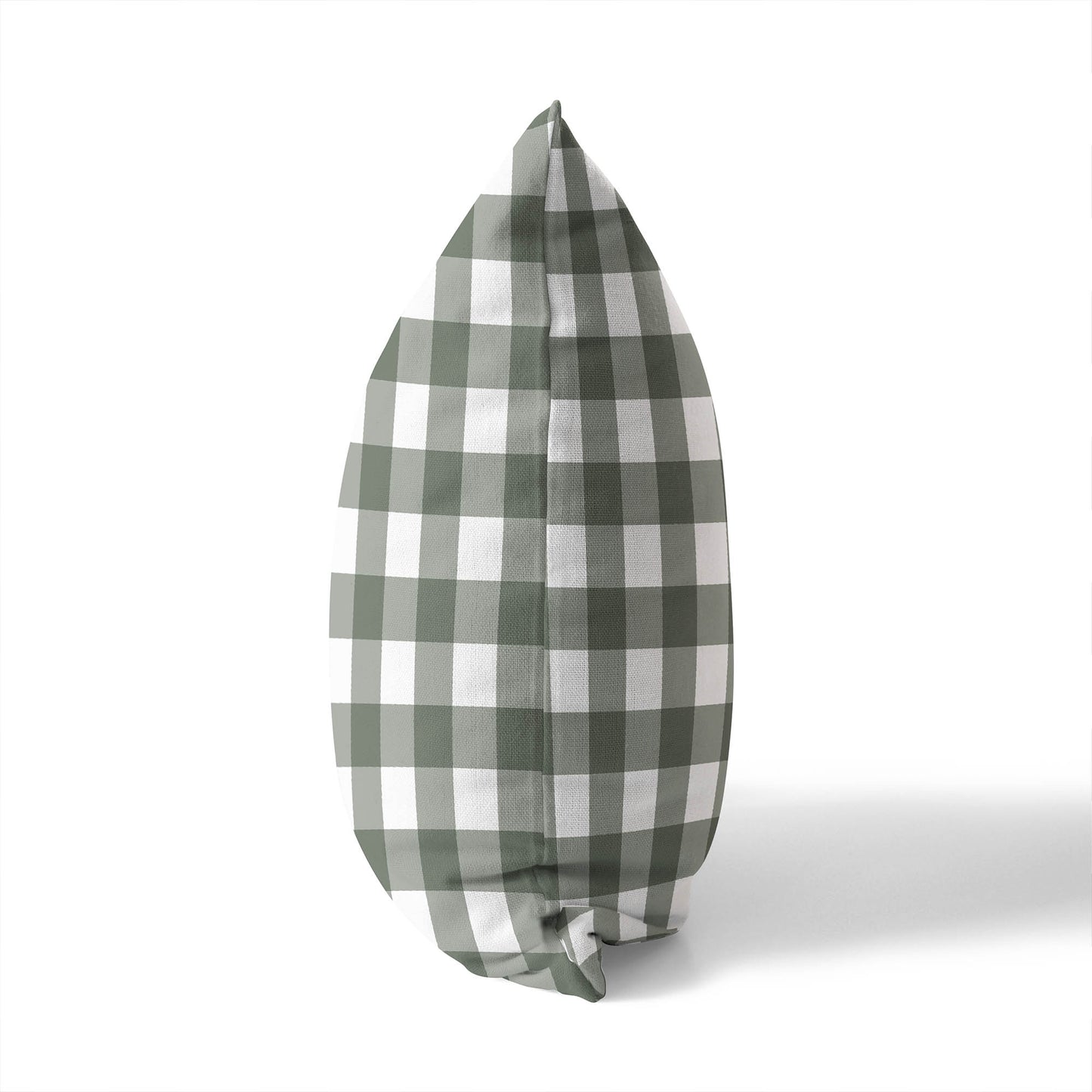 Proper Gingham Throw Pillow